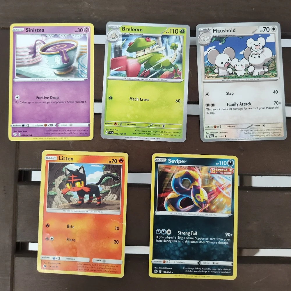 Pokemon Trading Card Collection 20 Cards